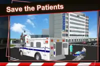 Ambulance City Rescue Sim 3D Screen Shot 0