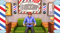 Real Barber Haircutting Shop Screen Shot 0