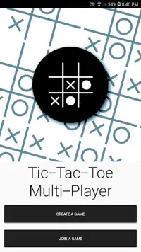 Tic Tac Toe Multiplayer Online Screen Shot 0