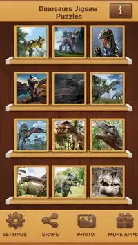 Dinosaurs Jigsaw Puzzles Screen Shot 1
