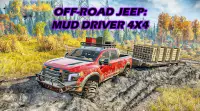 Off-road jeep: Mud driver 4x4 Screen Shot 2