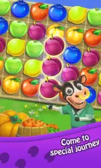Fruit Farm Harvest Garden - Match 3 Screen Shot 2