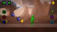 Dame Tu Cosita Challenge - Green Alien Dance Game Screen Shot 0