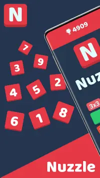 Nuzzle - Math & Memory Games For Adults Screen Shot 0