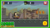 Zombie City Runner Screen Shot 2