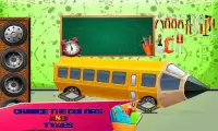 School Bus Cleanup & Repair: Cleaning Games Screen Shot 3