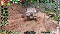Offroad Jeep Driving Sim 3D Screen Shot 2