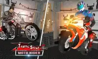 Traffic Stunt Moto Racer Screen Shot 1