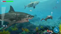 Survivor Sharks Game: Shooting Hunter Action Games Screen Shot 3