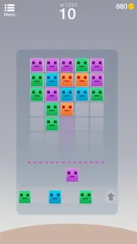 Stack Three FRVR - Drop Cubes to the Block Puzzle! Screen Shot 2