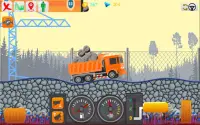 Mini Cargo Trucker Hill: Climb camion 2D russe Screen Shot 4