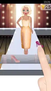fashion model game Screen Shot 1
