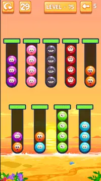 Emoji Sort: Color Puzzle Game Screen Shot 4