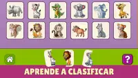 Cartes flashcard puzzle bébé pour enfants Screen Shot 1