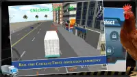 ayam sopir truk simulator Screen Shot 1
