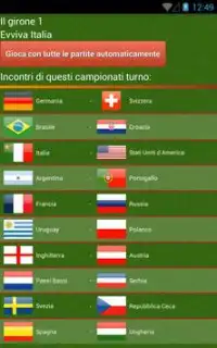 Calcio - World League Screen Shot 3