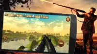 vahşi ördek avcı 3D - gerçek vahşi avcılık oyun Screen Shot 1