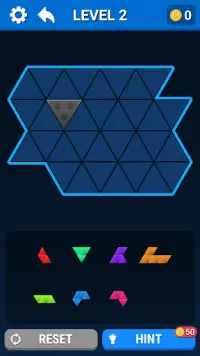 Block Puzzle - Hexagon, Triangle, Square Shapes Screen Shot 2