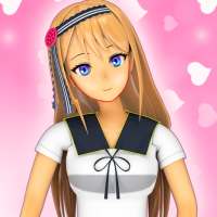 Anime Girl Games: School Simulator 2021