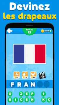 Quiz des drapeaux - le drapeau Screen Shot 0