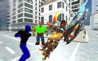 Real Police Robot Speed Hero:Monster Hero City War Screen Shot 20
