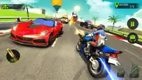 Police Bike Racing Simulator: Bike Shooting Game Screen Shot 0
