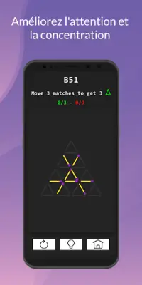 MATCH IT! Allumettes Puzzle Game Screen Shot 4