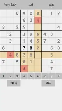 Sudoku Free Screen Shot 2