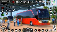 Coach Bus Train Driving Games Screen Shot 2