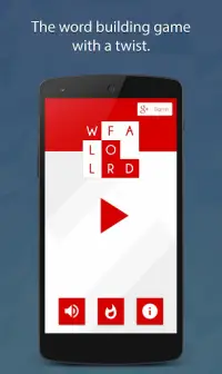 Word Fall - Word Building Game Screen Shot 0