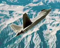 F 22 Raptor Jigsaw Puzzle Game Screen Shot 3