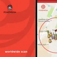 PokéMesh - Real time map Screen Shot 1