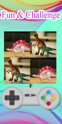 Dinosaurio juego de puzzle Screen Shot 5