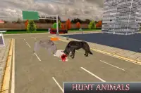 Wild Wolf Sim City Attack 3D Screen Shot 6