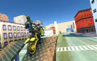 Reckless Moto Bike Racing: Stunt City Screen Shot 1