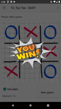 Tic Tac Toe locally or online Screen Shot 0