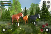 Jungle Horse Family Simulator: Fun Horse Games Screen Shot 9