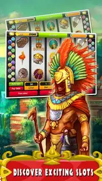 Aztec Idols Slot-A Gold Empire Screen Shot 4