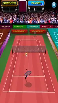 Badminton game Screen Shot 4