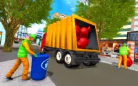 Trash Truck Driving Simulator Screen Shot 1