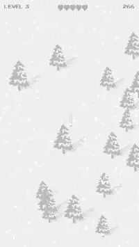 Super Angry Ski Pixel Screen Shot 1