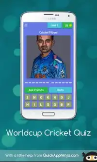 Worldcup Cricket Quiz Screen Shot 5