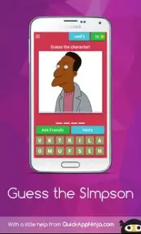 The Simpsons 2018 Quiz Screen Shot 1