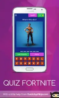 QUIZ Fortnite Battle Royale Unofficial Screen Shot 3