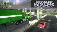 Euro Truck Driving Challenge Screen Shot 2