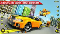 Lion Robot Car Game:Robot Game Screen Shot 3