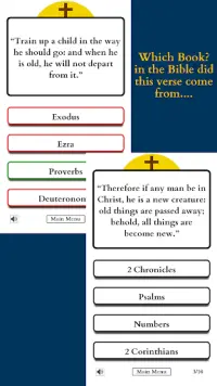 Quiz of the Christian Bible ( King James Version ) Screen Shot 11