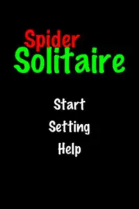 Spider Solitaire! Screen Shot 1