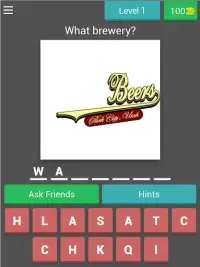 Beer Logo Quiz:  Beer Trivia game Screen Shot 14