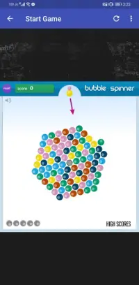 Bubble Spinner Screen Shot 0